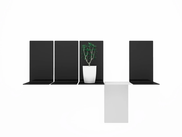 BALDAS - Aluminium wall shelf by Systemtronic - view 2