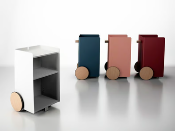 BEN - Steel food trolley by Systemtronic - view 2