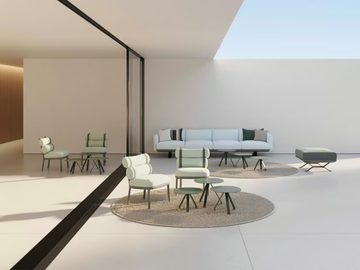 CELES - Aluminium coffee table by Systemtronic - view 3