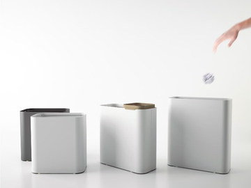 DROP - Steel waste paper bin by Systemtronic - view 3