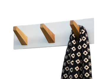 SECOND TREE WALL - Wall-mounted aluminium and wood coat rack by Systemtronic - view 2