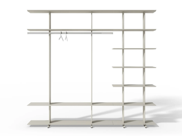 WING - Aluminium walk-in wardrobe by Systemtronic - view 3