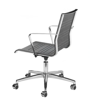 KEYPLUS 3152 - Mesh office chair with castors with armrests with 5-Spoke base by TALIN - view 3