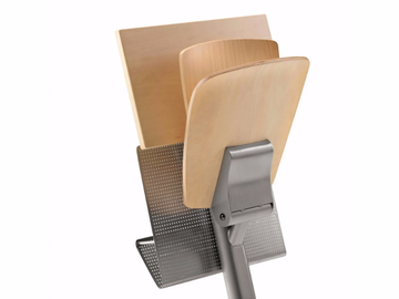 VEKTA A 107 - MDF bench desk with integrated chairs by TALIN - view 2