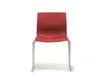 WEBBY 330 - Stackable sled base plastic chair by TALIN - view 2