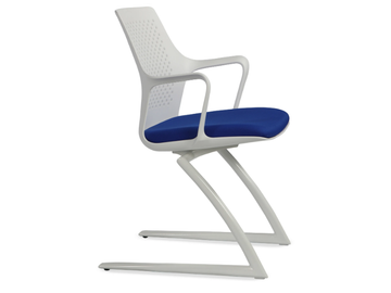 JOY 502 - Cantilever Nylon® chair with integrated cushion by TALIN - view 2