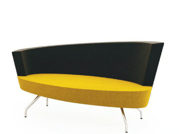 EL 2 - Fabric small sofa by TALIN - view 2