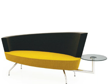 EL2ST - Fabric small sofa by TALIN - view 2