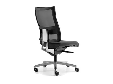 ALLYNET 1747 - Mesh office chair with castors with 5-Spoke base by TALIN - view 2