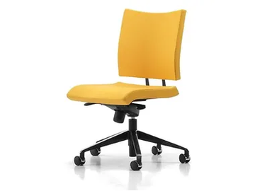 AVIAMID 3440 - Fabric office chair with castors with 5-Spoke base by TALIN - view 2