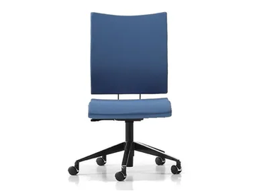 AVIAMID 3450 - Fabric office chair with castors with 5-Spoke base by TALIN - view 2