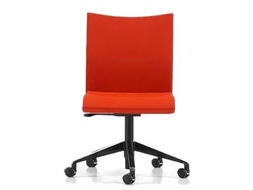 AVIAMID 3540 - Fabric office chair with castors with 5-Spoke base by TALIN - view 2