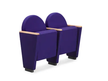 ARAN 581 - Fabric auditorium seats by TALIN - view 2