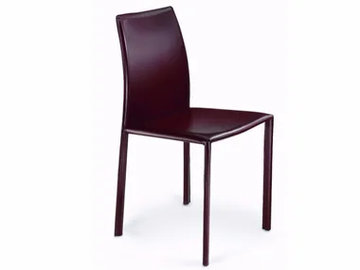ATHENA 397 - Upholstered tanned leather chair by TALIN - view 2