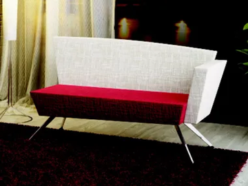 C2 DBS - Fabric small sofa by TALIN - view 2