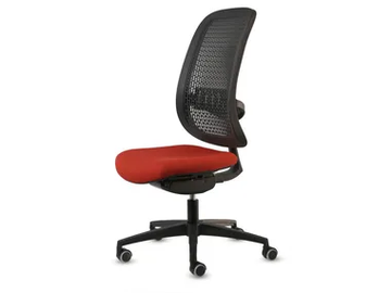 GEA 3822 - Swivel height-adjustable office chair with castors by TALIN - view 2