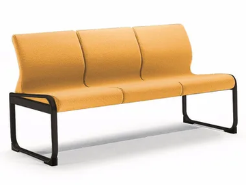 ONE 403 S - Fabric bench seating with back by TALIN - view 2