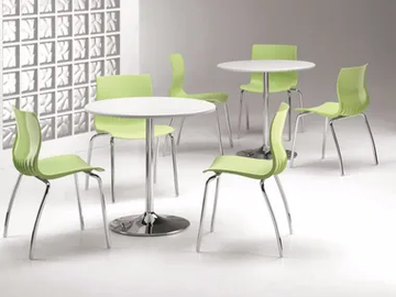 WEBBY 333 - Stackable plastic chair by TALIN - view 2