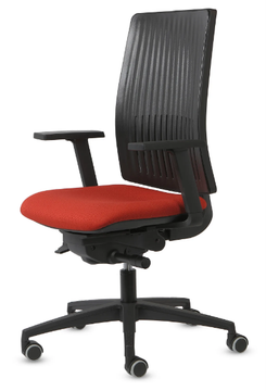 HON 2032 - Swivel height-adjustable office chair with armrests by TALIN - view 3