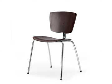 VEKTA 100 - Multi-layer wood training chair by TALIN - view 2