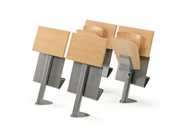 VEKTA A 106 - Multi-layer wood training chair by TALIN - view 2