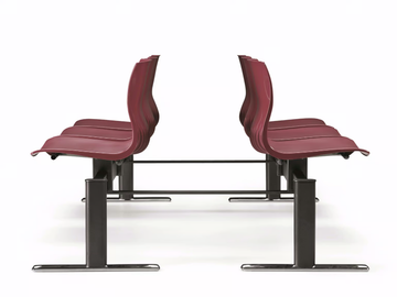 WEBBY 336 B3 - Freestanding plastic beam seating by TALIN - view 3
