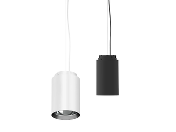 CCTEVO TUBE 140 - Aluminium pendant lamp / ceiling lamp by TARGETTI - view 2