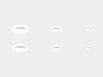 CCTEVO WALL WASHER 105 - Recessed LED round spotlight by TARGETTI - view 3