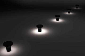 MRS BO PATH - LED aluminium bollard light by TARGETTI - view 3