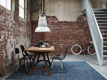 DENIM - Rectangular ECONYL® rug by TARKETT - view 2
