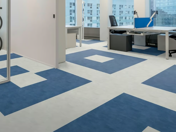 iD SQUARE - LVT flooring with concrete effect by TARKETT - view 2