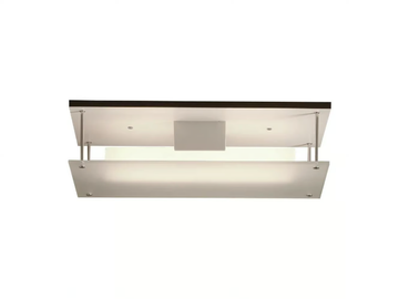 DAD 33 - Wood and glass ceiling lamp by TECNOLUMEN® - view 2