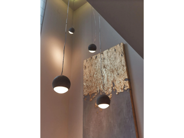 TRABANT 3 - LED cement pendant lamp by TECNOLUMEN® - view 3