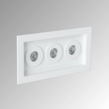MONO X3 - Recessed LED multiple spotlight by TEKNI-LED - view 3