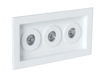 MONO X3 - Recessed LED multiple spotlight by TEKNI-LED - view 2