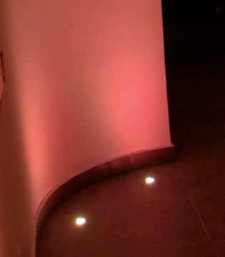 BURY 3 - LED wall-mounted steplight by TEKNI-LED - view 3