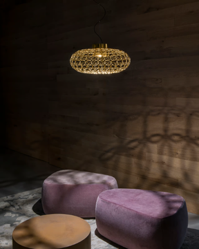 G.R.A. N41 - Metal pendant lamp by Terzani - view 3