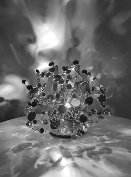 ARGENT MON BIJOU - Cordless rechargeable stainless steel table lamp by Terzani - view 3