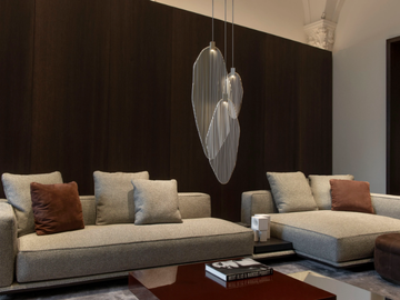 HARPE - LED metal pendant lamp by Terzani - view 2