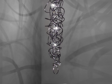 DOODLE VERTICAL - LED metal pendant lamp by Terzani - view 2