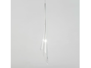 CALLE - Halogen crystal pendant lamp by Terzani - view 2
