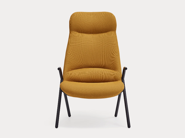 DINS - Polyester armchair high-back by TEULAT - view 3