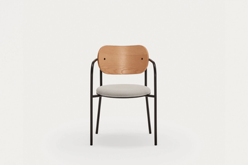 ECLIPSE - Metal chair with integrated cushion by TEULAT - view 3