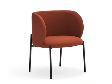 MOGI - Polyester easy chair with armrests by TEULAT - view 2