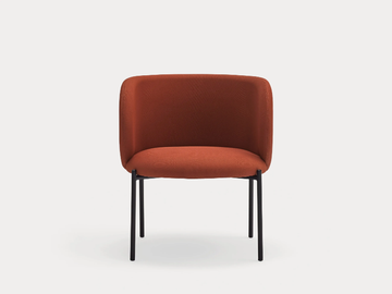 MOGI - Polyester easy chair with armrests by TEULAT - view 3
