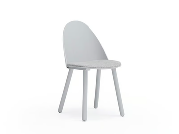 UMA - Wooden chair with integrated cushion by TEULAT - view 2