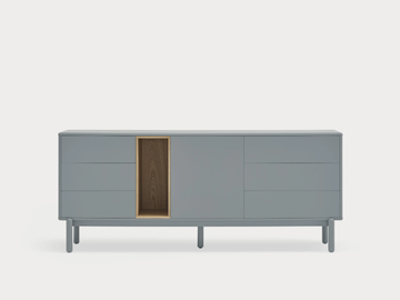 CORVO - MDF sideboard with doors and drawers by TEULAT - view 3
