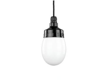 100851 - Opal glass pendant lamp by THPG - view 2