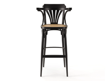 135 - High stool with armrests with back by TON - view 2