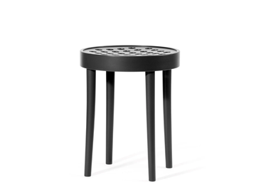 822 - Low wooden stool by TON - view 2
